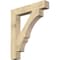 Ekena Millwork Balboa Block Rough Sawn Bracket, Douglas Fir, 6"W x 38"D x 44"H BKT06X38X44BOA05RDF - alternate 1